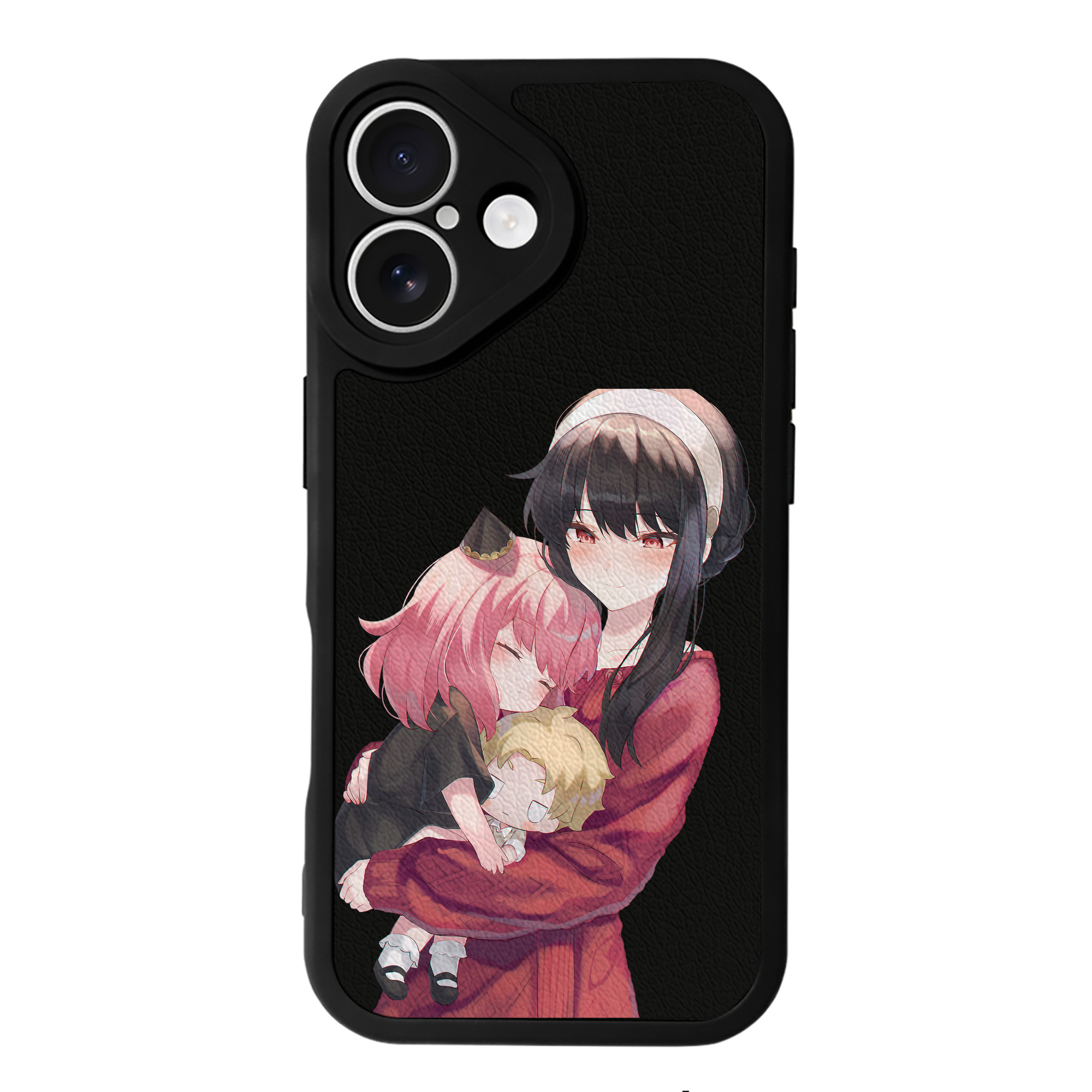 （画像用） SPY×FAMILY间谍家家酒 【iPhone 16シリーズ対応】シリコンスマホケース（レザー調） 材質：シリコン